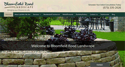 Desktop Screenshot of bloomfieldlandscape.com